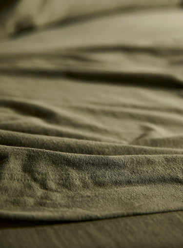 Four-season jersey flannel sheet set